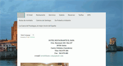 Desktop Screenshot of hotelelhaya.com