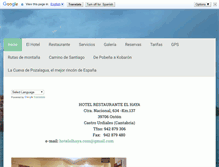 Tablet Screenshot of hotelelhaya.com